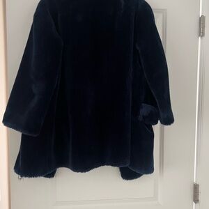 Sporto Navy Teddy Jacket